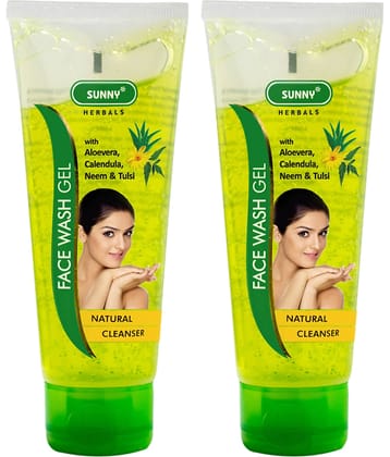 SUNNY HERBALS - Excess Oil Removal Face Wash For All Skin Type ( Pack of 2 )