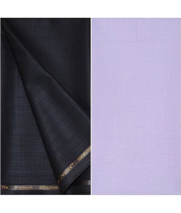 KUNDAN SULZ GWALIOR Multi Cotton Blend Unstitched Shirts & Trousers ( 1 Pant & 1 Shirt Piece )