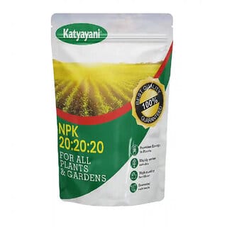 NPK 20 20 20 Fertilizer for all plants With Mix Micronutrients   Humic Acid 1KG