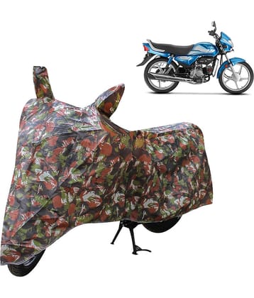 CARNEST Bike Body Cover for Hero HF Deluxe ( Pack of 1 ) , Jungle