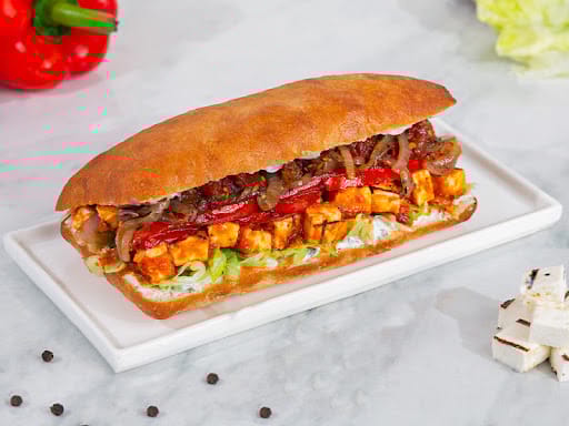 Smoked Cottage Cheese & Pepper Sandwich