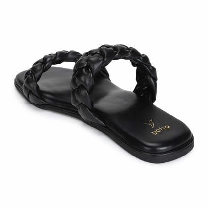 Knotted Flat-Classic Black / 4