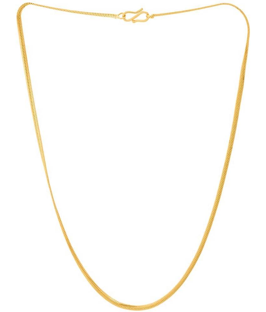 Dare by Voylla Classic Golden Links Snake Link Chain