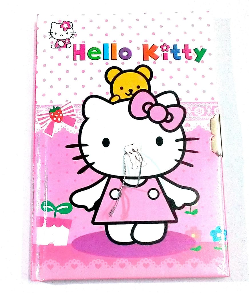 Nawani Lock Diary with Key, Size- 19/13,( Colors May Vary) - Stationery | Buy online on ZillyBuy
