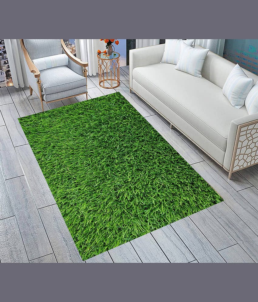 Revexo - Anti-skid Plastic Door Mat ( 40 X 60 cm ) Single - Green