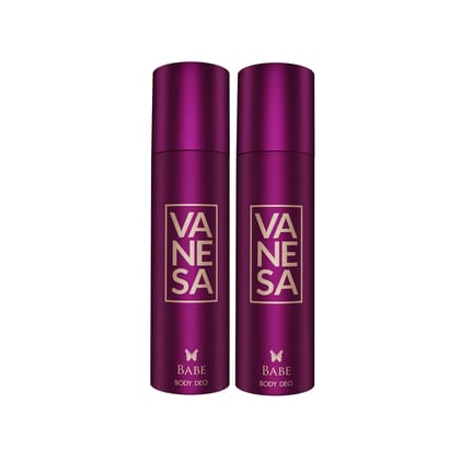 Vanesa Babe Body Deodorant | 150 ml each | Pack of 2