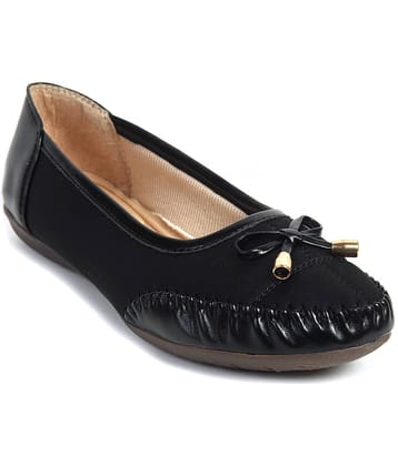 Ajanta Black Casual Shoes