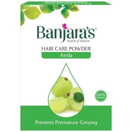 Banjara's Amla Hair Care Powder - Pure Herb, 100 gm