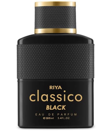 Riya Classico Black Eau De Parfum (EDP) For Men 100 ( Pack of 1 )