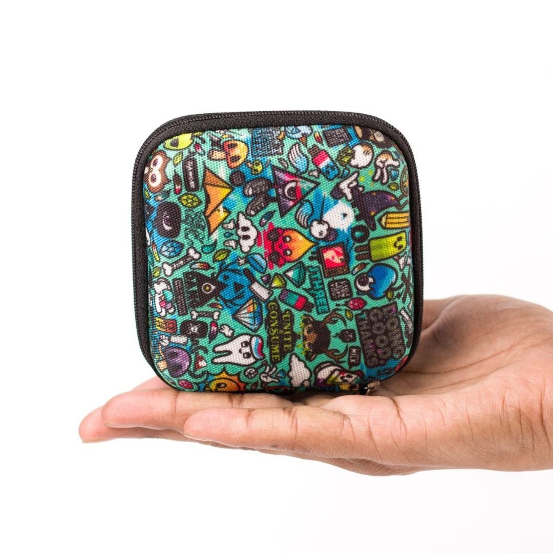Wrapcart Tech Organizer Box for Chargers, Earphones, Pen Drives & Cables