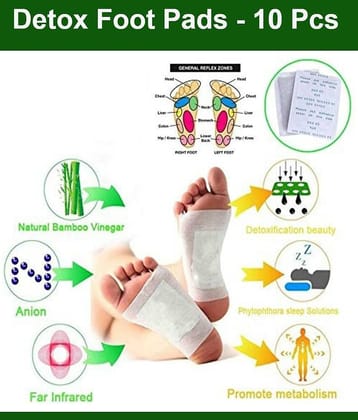 sarte textile - KINOKI Cleansing Toxins Remover Detox Foot Patches Adhesive Pads Kit (Free Size)