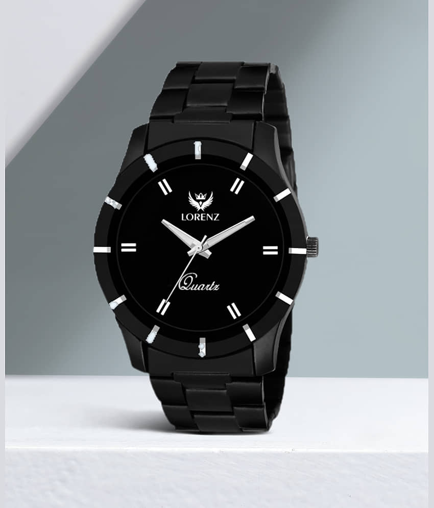 Lorenz Black Stainless Steel Analog Men's Watch