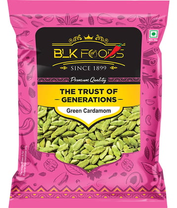 BLK FOODS _Select Green Cardamom Whole (Choti Elaichi Sabut) 100g 100 gm