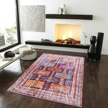 Faiyaz Printed Rug-4ft x 6ft