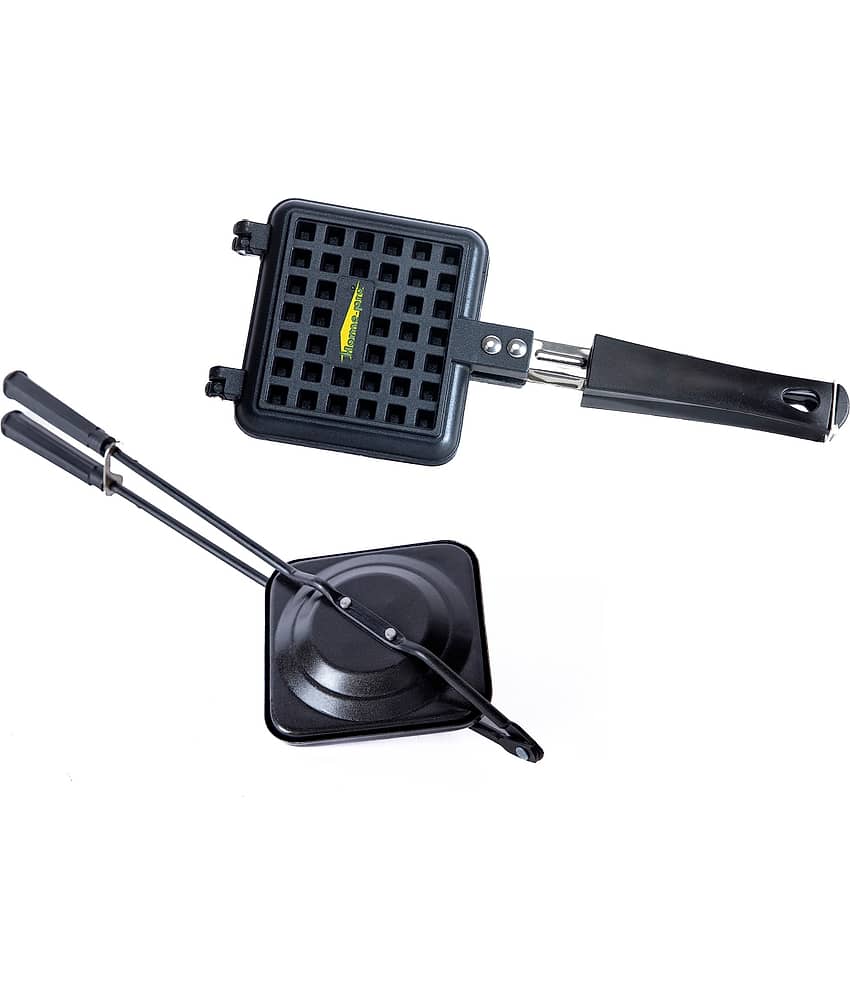HomePro Non Stick Set, Waffle Maker, Gas Toaster (Pack of 2)