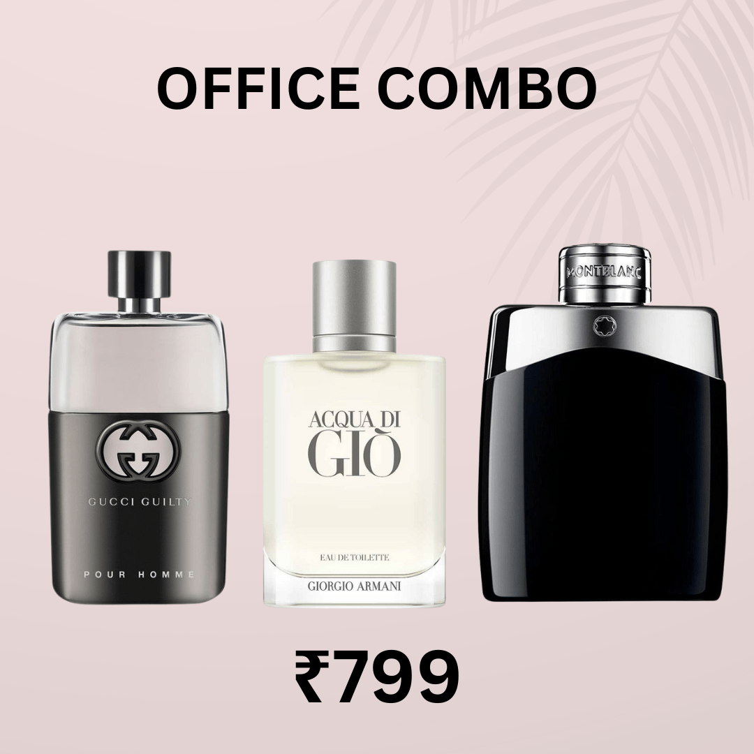 Men office combo - 3 x 25ml-25ml Perfume Spray x 3