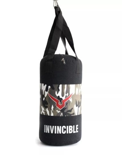 Invincible Camo Canvas Boxing Bag 24 Inch