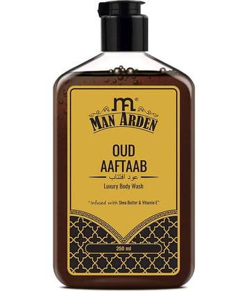 Man Arden Oud Aaftaab Luxury Body Wash Infused With Shea Butter & Vitamin E, 250ml