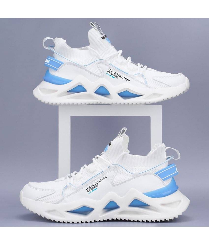 ATOM White Men's Lifestyle Shoes