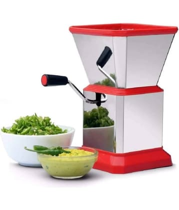 ULTIMATE SHOPPING NETWORK AK ultimate Stainless Steel Stainless Steel Mannual Chopper 500 ml ( Pack of 1 )