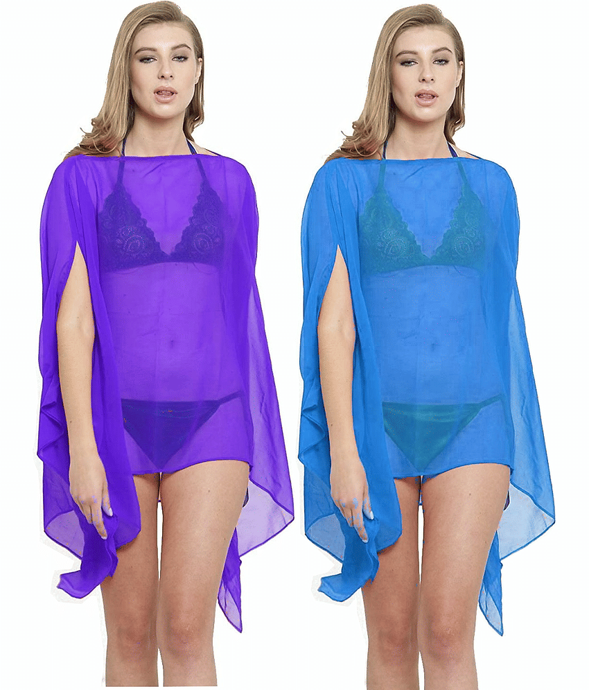 R L F Chiffon Multi Color Cover ups