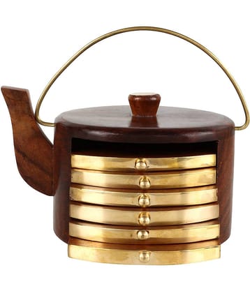 Cirise Single Wood Coaster