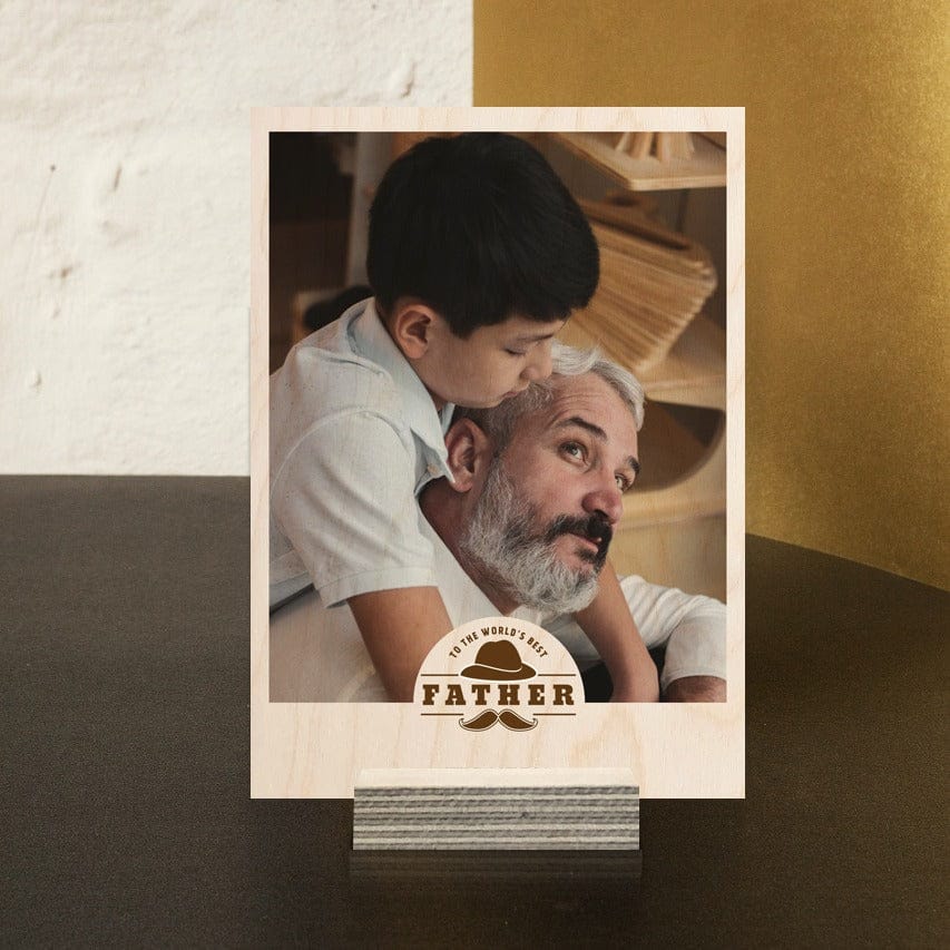 Personalised | Best Father-5x7 Inch