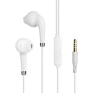 ZEBRONICS Zeb-Calyx Wired in Ear Earphone with Mic (White)