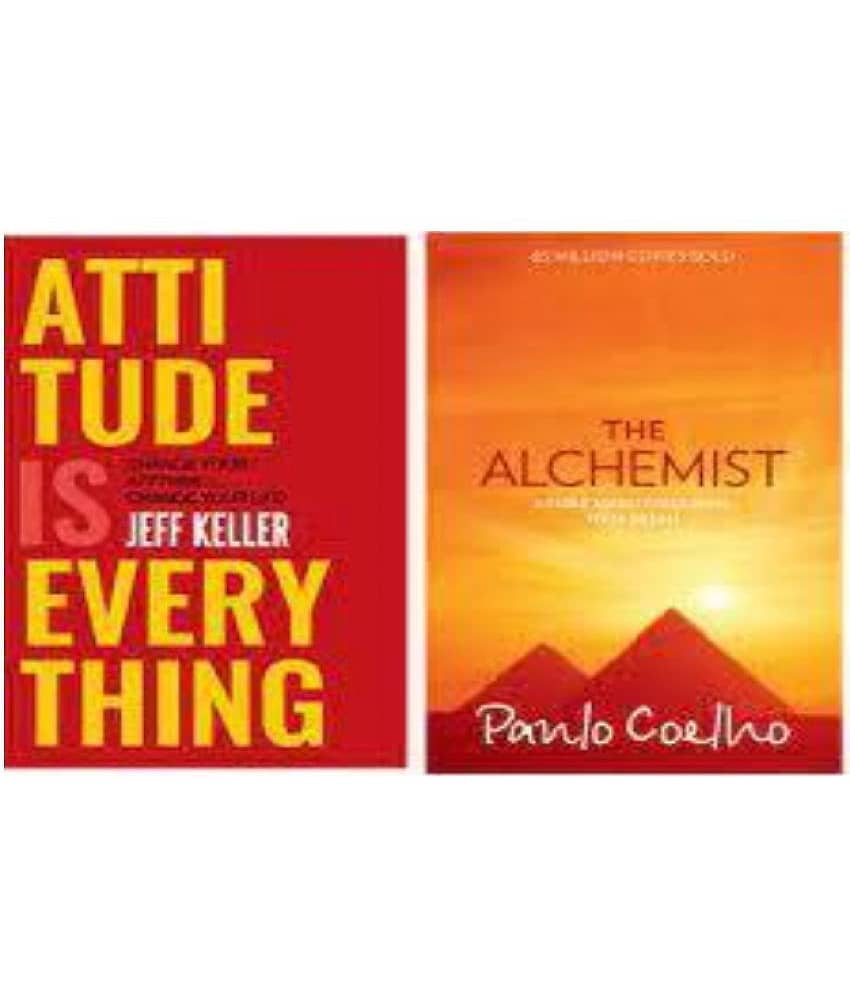 Attitude is Everything + The Alchemist ( 2 Books Combo with Customized Bookmarks) Paperback