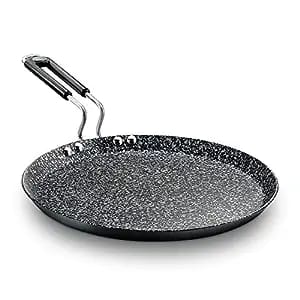 Prestige Durastone Hard Anodised 6 Layer Non Stick Omni Tawa, 29 Cm (Black) Prestige Durastone Hard Anodised 6 Layer Non Stick Omni Tawa, 29 Cm (Black)