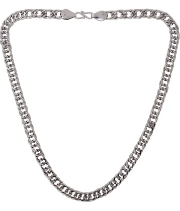 VIRAASI - Silver Plated Brass Chain ( Pack of 1 )