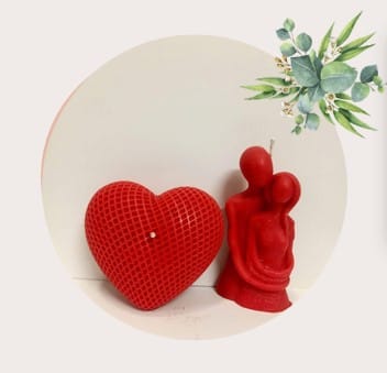 Aromatic Mold Rose Candle