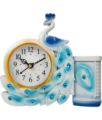 Sigaram Analog Plastic Table Clock - Pack of 1