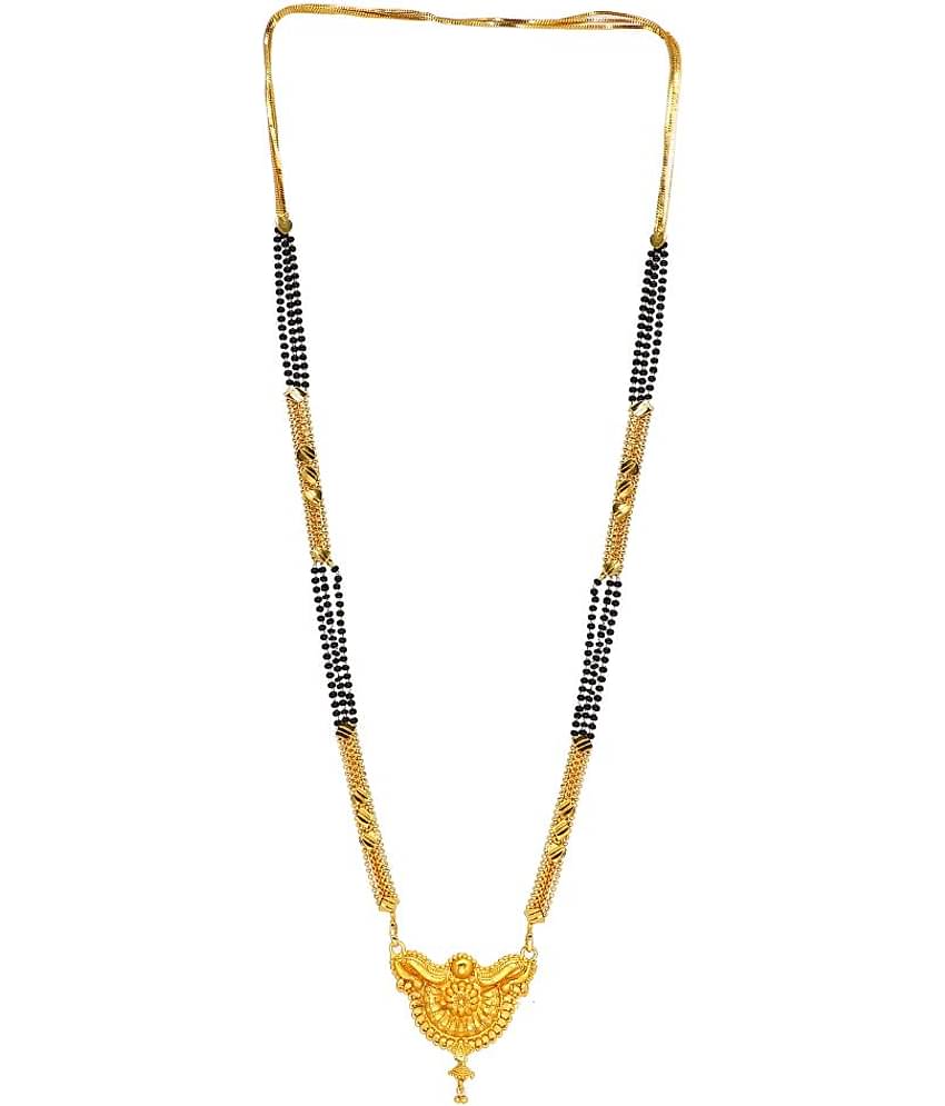 Shankhraj Mall Gold Plated Letest & Designer Mangalsutra For Women-100243