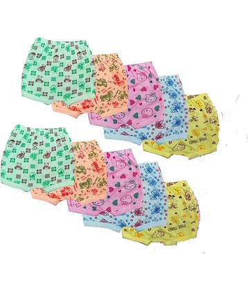 Drako Pack of 10 Unisex for Baby Cotton Blend Short ( Multicolor )