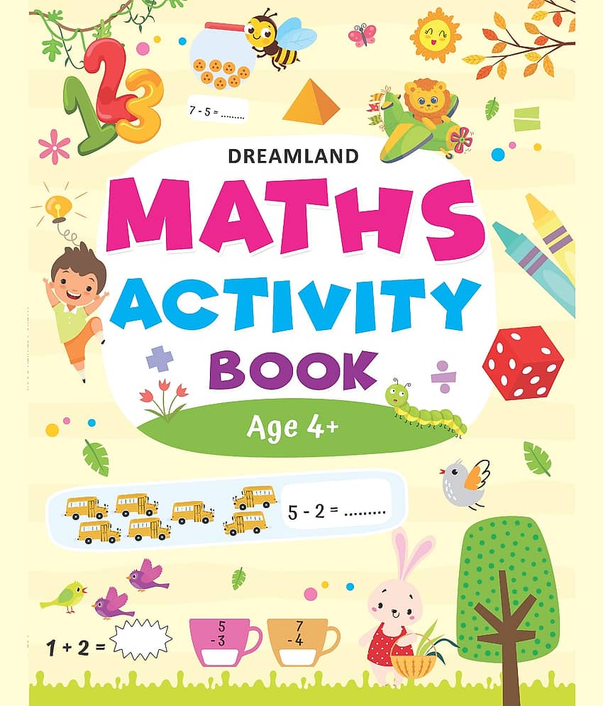 Maths Activity Book Age 4+