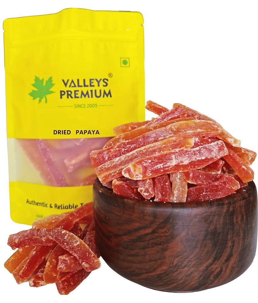 Valleys Premium Sun Dried And Dehydrated Papaya 800 grams