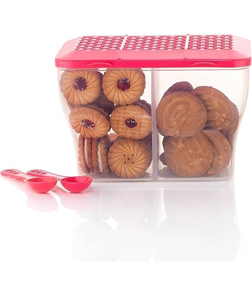 Analog Kitchenware Dal/Masala/Vegetable Plastic Pink Multi-Purpose Container ( Set of 1 )