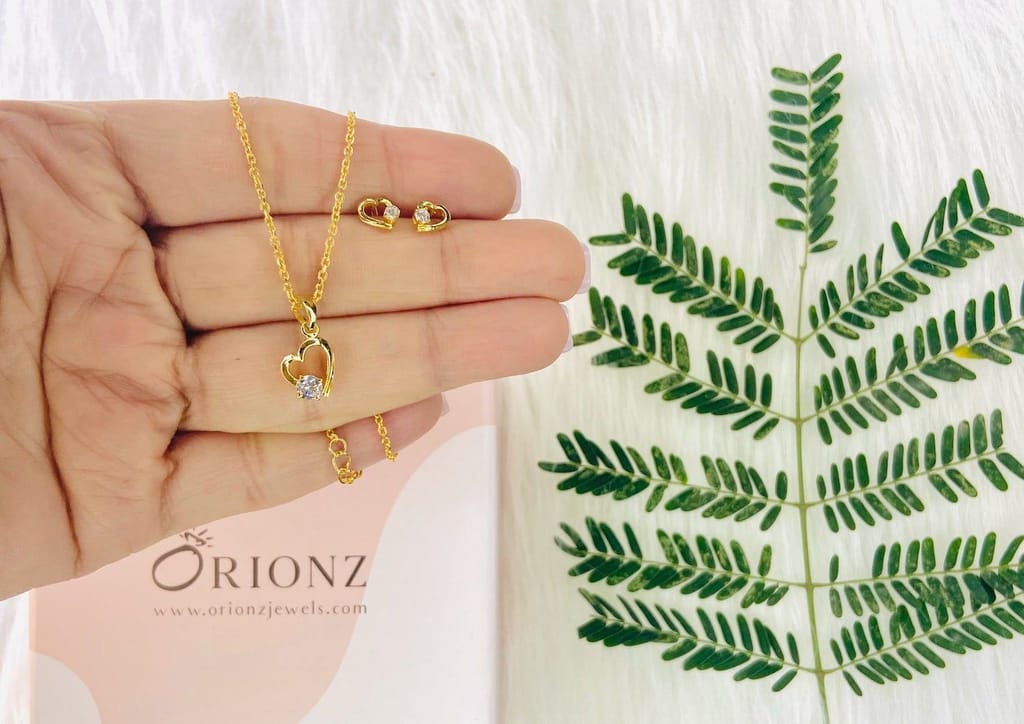 Connecting Heart Jewellery Set