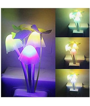 Earmark Mashroom Light Night Lamp - Pack of 1
