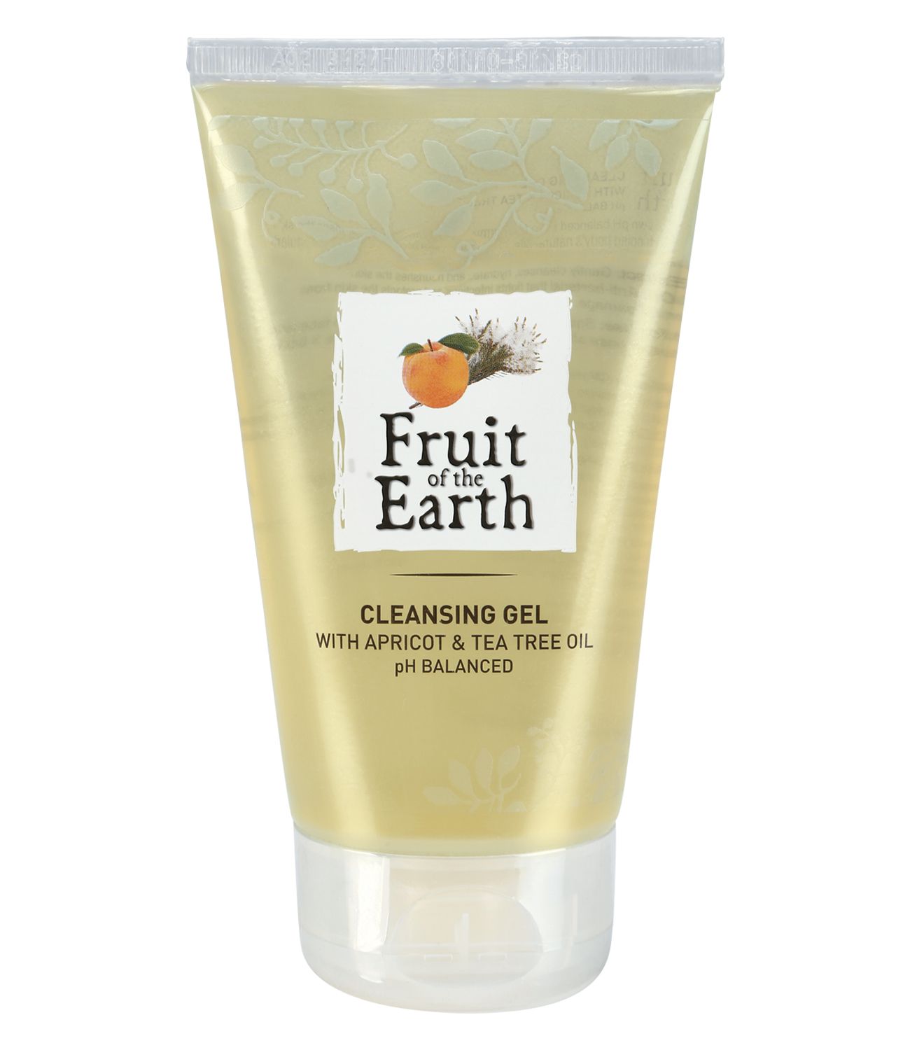 Fruit of the Earth Cleansing Gel With Apricot and Tea Tree Oil Ph Balanced 100 ml