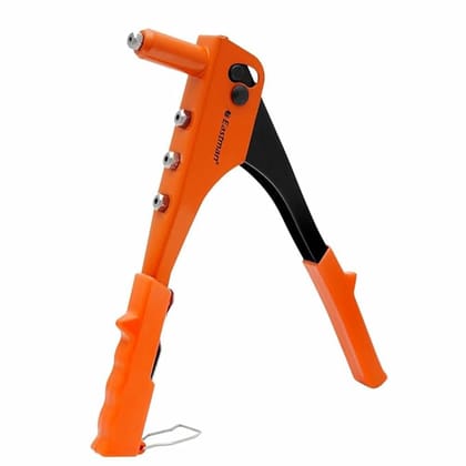 Eastman Hand Riveters 255 mm Pop Rivet Gun Fast Hitting Professional Chrome Handled Riveting Tool for Metal Furniture Automotive Home Workshop (E-3012) Eastman Hand Riveters 255 mm Pop Rivet Gun Fast Hitting Professional Chrome Handled Riveting Tool for Metal Furniture Automotive Home Workshop (E-3012)
