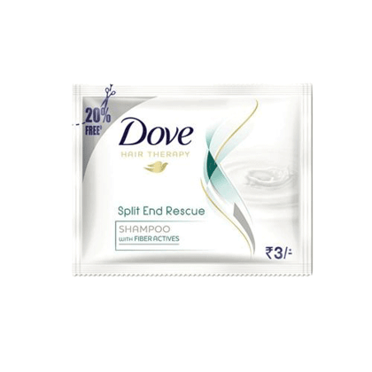 Dove Split End Rescue Shampoo Sachet Rs 3