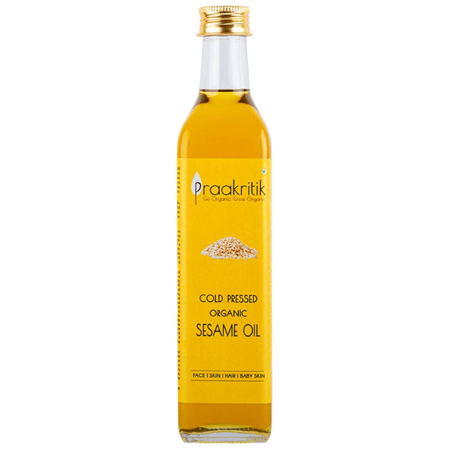 Praakritik Organic Cold Pressed Sesame Oil 500ml