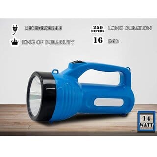 Charkee 16W Portable Lithium Ion Battery 12Led Emergency Light Rechargeable (Pack Of 1)