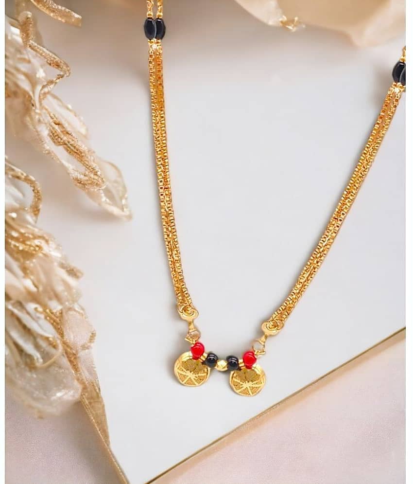 KRIMO Golden Mangalsutra ( Pack of 1 )