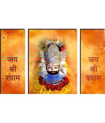 Saf Lord Khatu Shyam ji Religious wall hanging MDF Painting