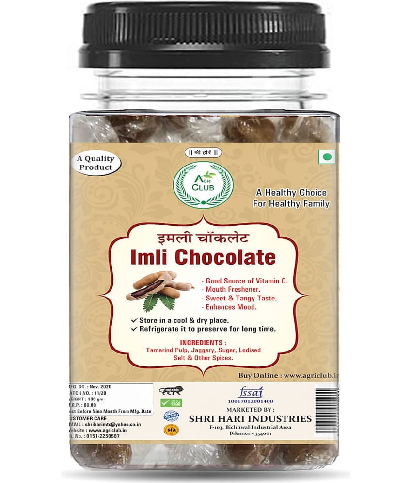 AGRICLUB Imli Chocolate Mint 100 gm Pack of 2