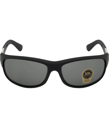 Fair-X Black Wrap Around Sunglasses ( Pack of 1 )