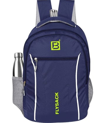 FLYSACK Blue PU Backpack ( 40 Ltrs )